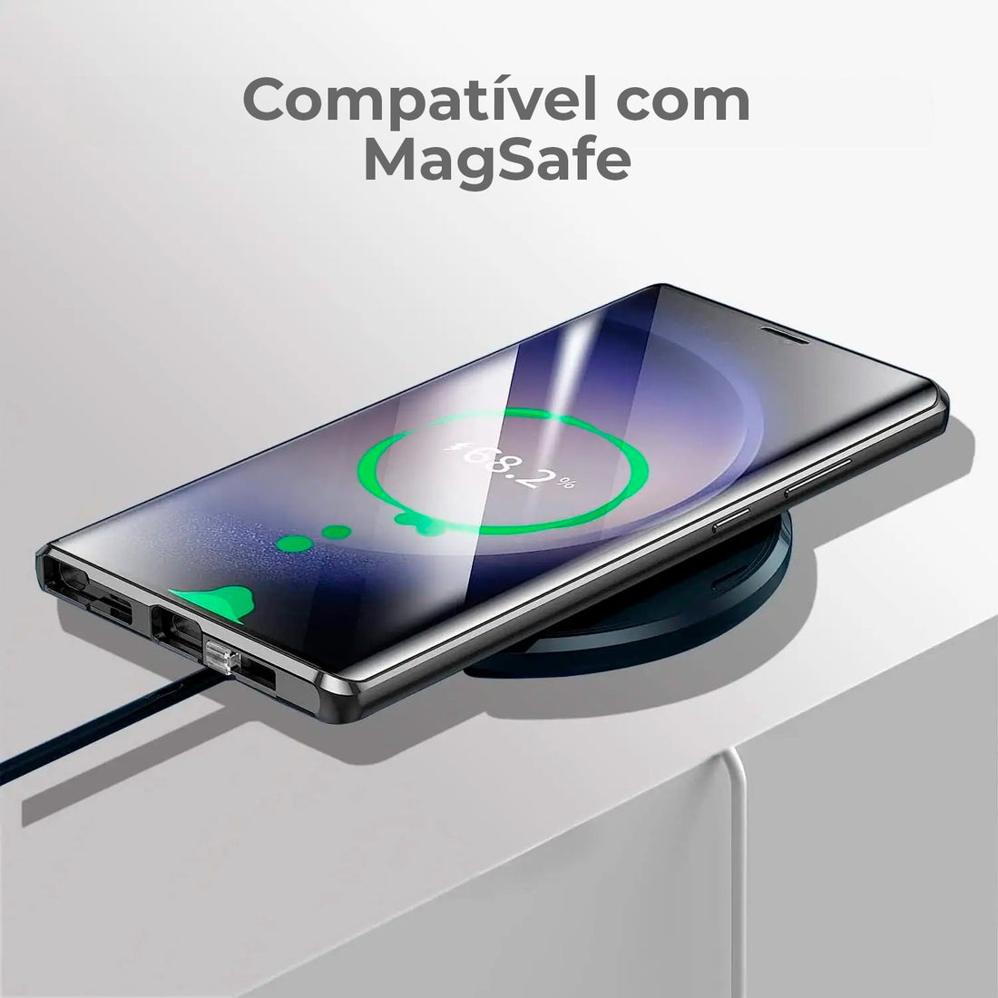 Case Samsung Magnética 360° com Proteção Dupla