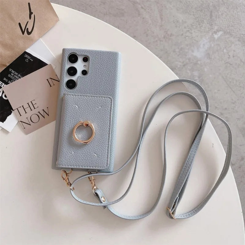 Salv Case Crossbody Wallet Ring