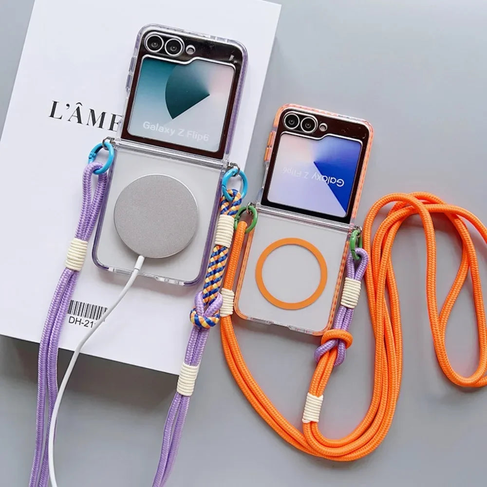 Salv Case Crossbody Cristal Z Flip