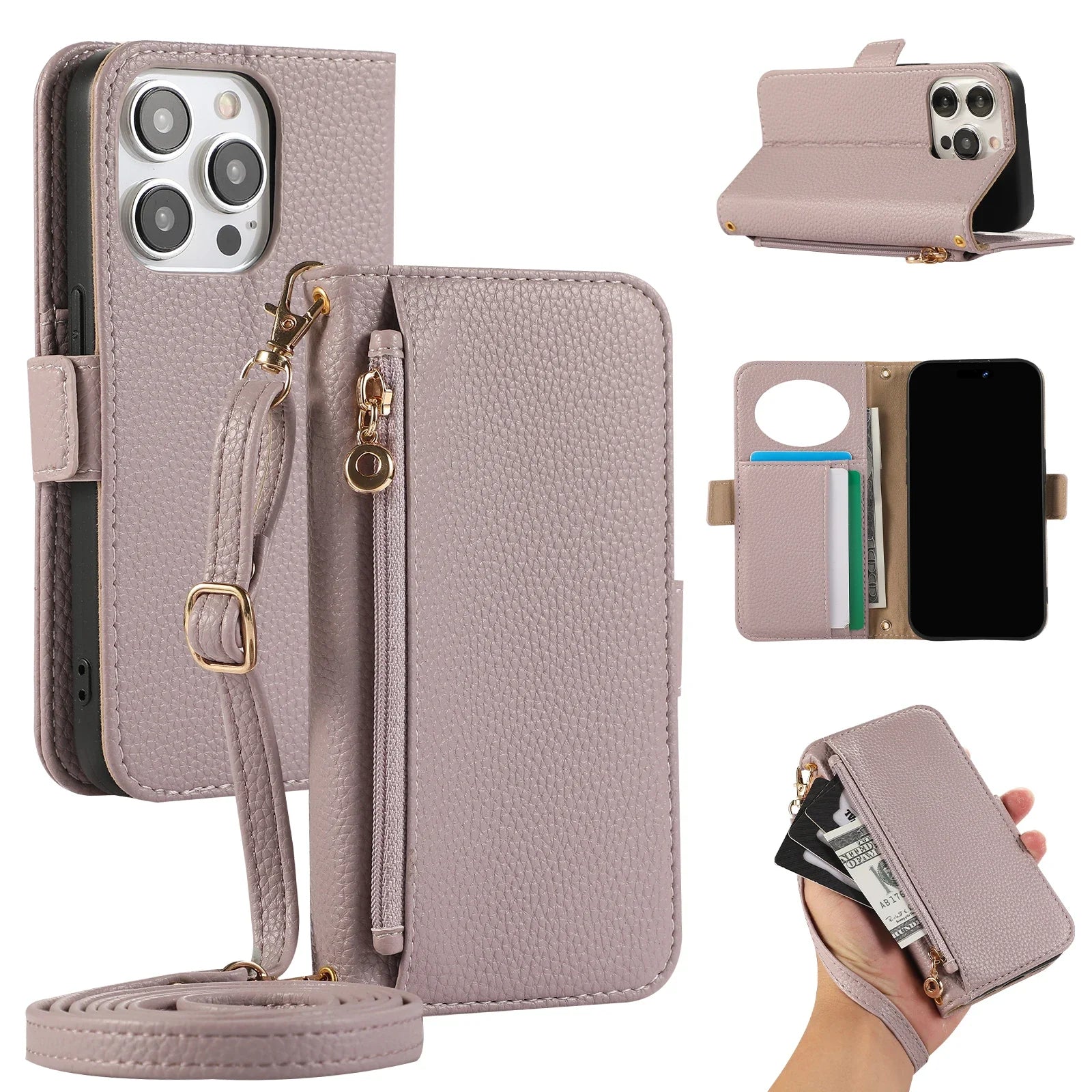 Salv Case Crossbody Carteira iPhone